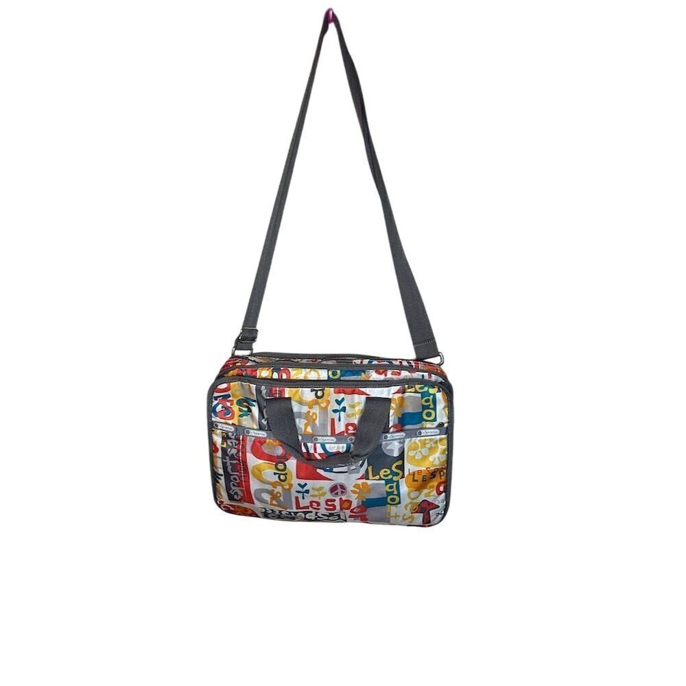 Le Sportsac Multicolor crossbody messenger bag w/ Adjustable Strap